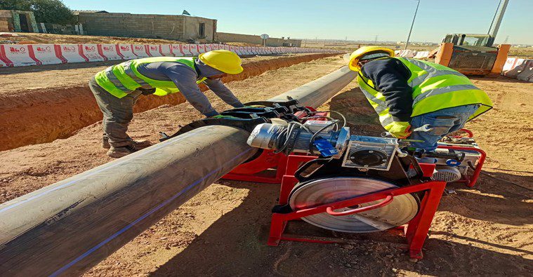 Project for the Construction of Drinking Water Networks in, Tabuk City